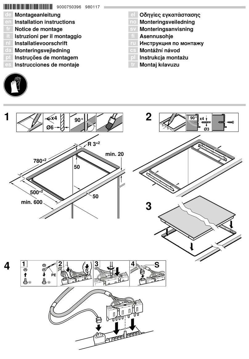 Bosch NKC845F17 User manual