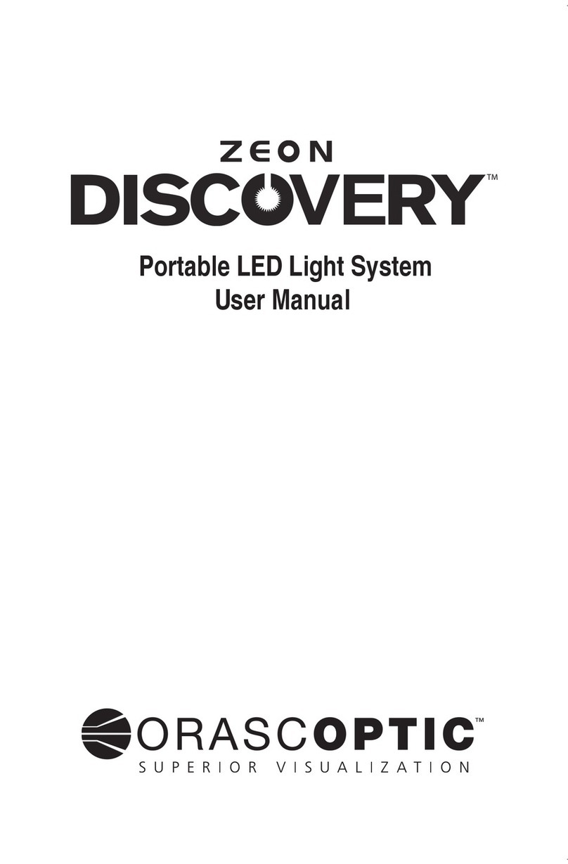 Orascoptic Zeon Discovery User manual