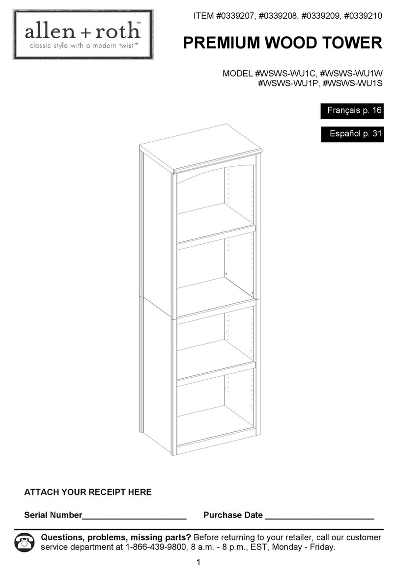 Allen + Roth WSWS-WU1C User manual