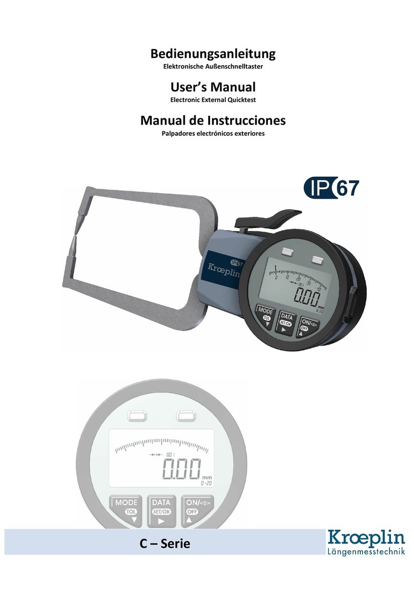 Kroeplin C - Series user manual