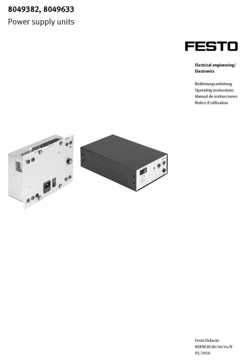 Festo 8049382 User manual