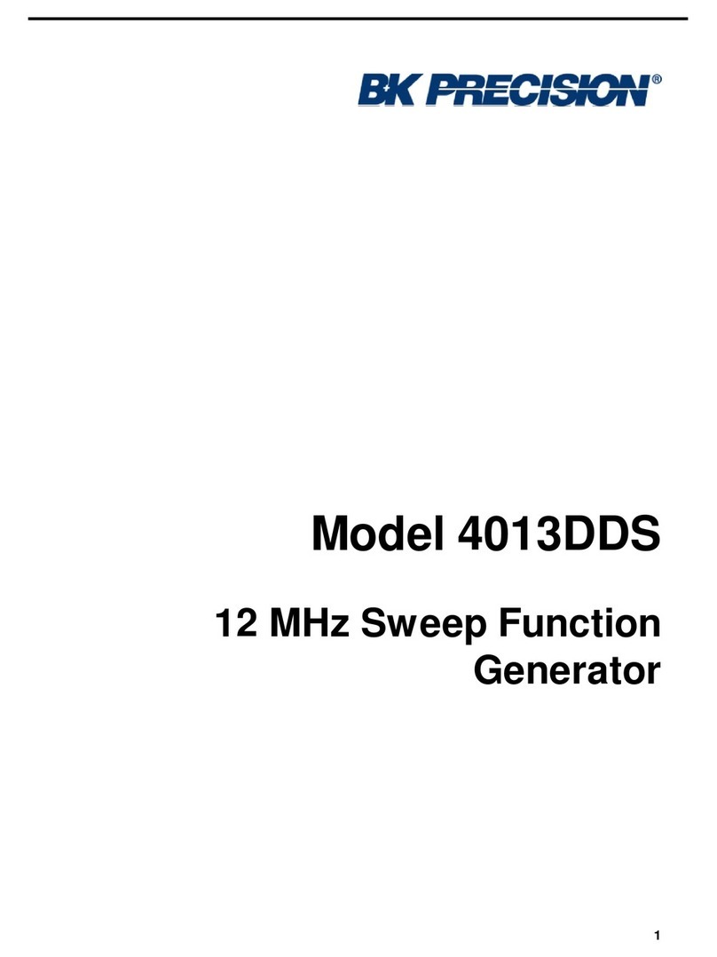 B+K precision 4013DDS User manual