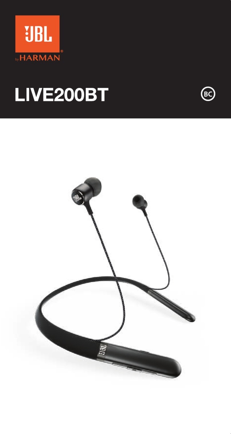 Harman JBL LIVE200BT User manual