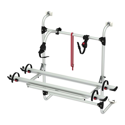 Fiamma CARRY-BIKE CARAVAN UNIVERSAL Installation and use instructions