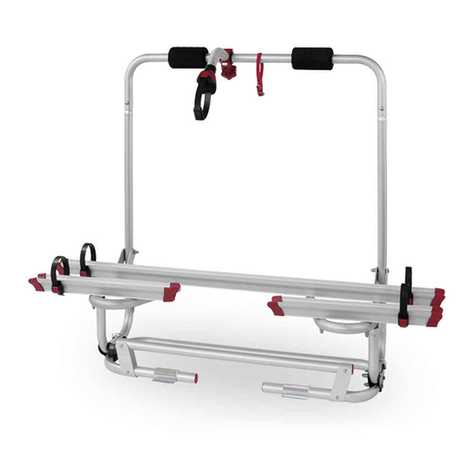 Fiamma CARRY-BIKE CARAVAN XL A PRO 200 Installation and use instructions