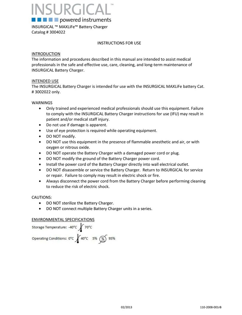 INSURGICAL MAXLiFe 3004022 Instructions for use