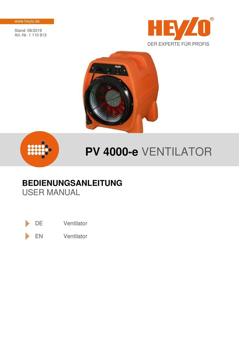 Heylo PowerVent 4000-e user manual