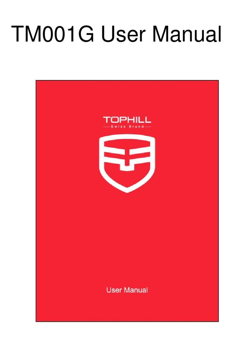 TOPHILL TM001G user manual TOPHILL TM001G user manual