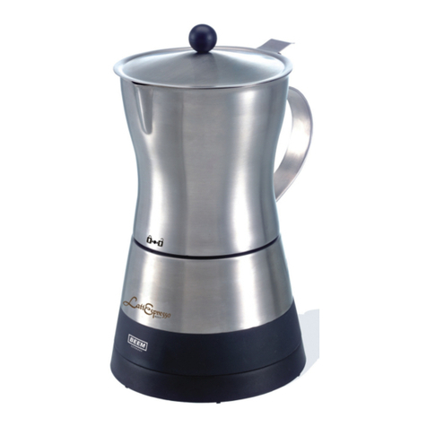 Beem Lattespresso M300-F instruction manual