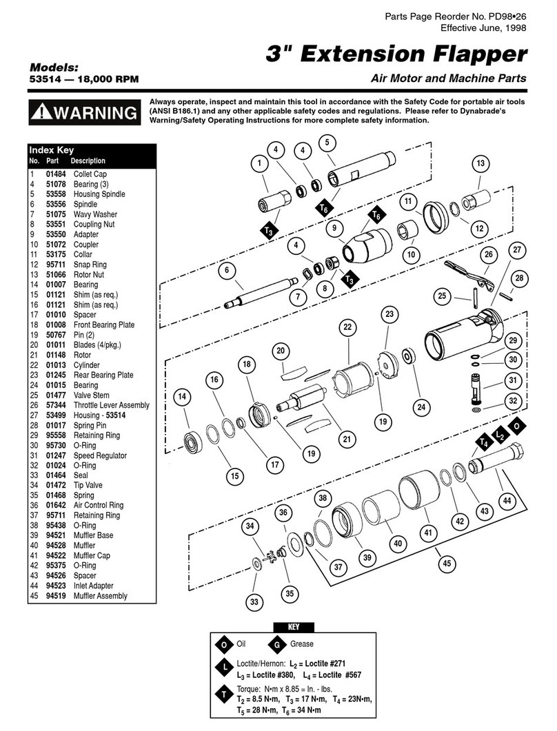 Dynabrade 53514 User manual