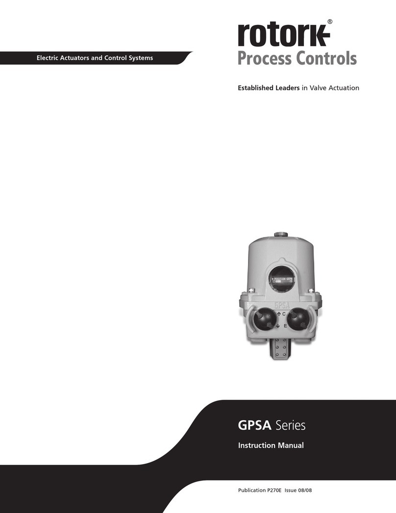 rotork GPSA Series User manual