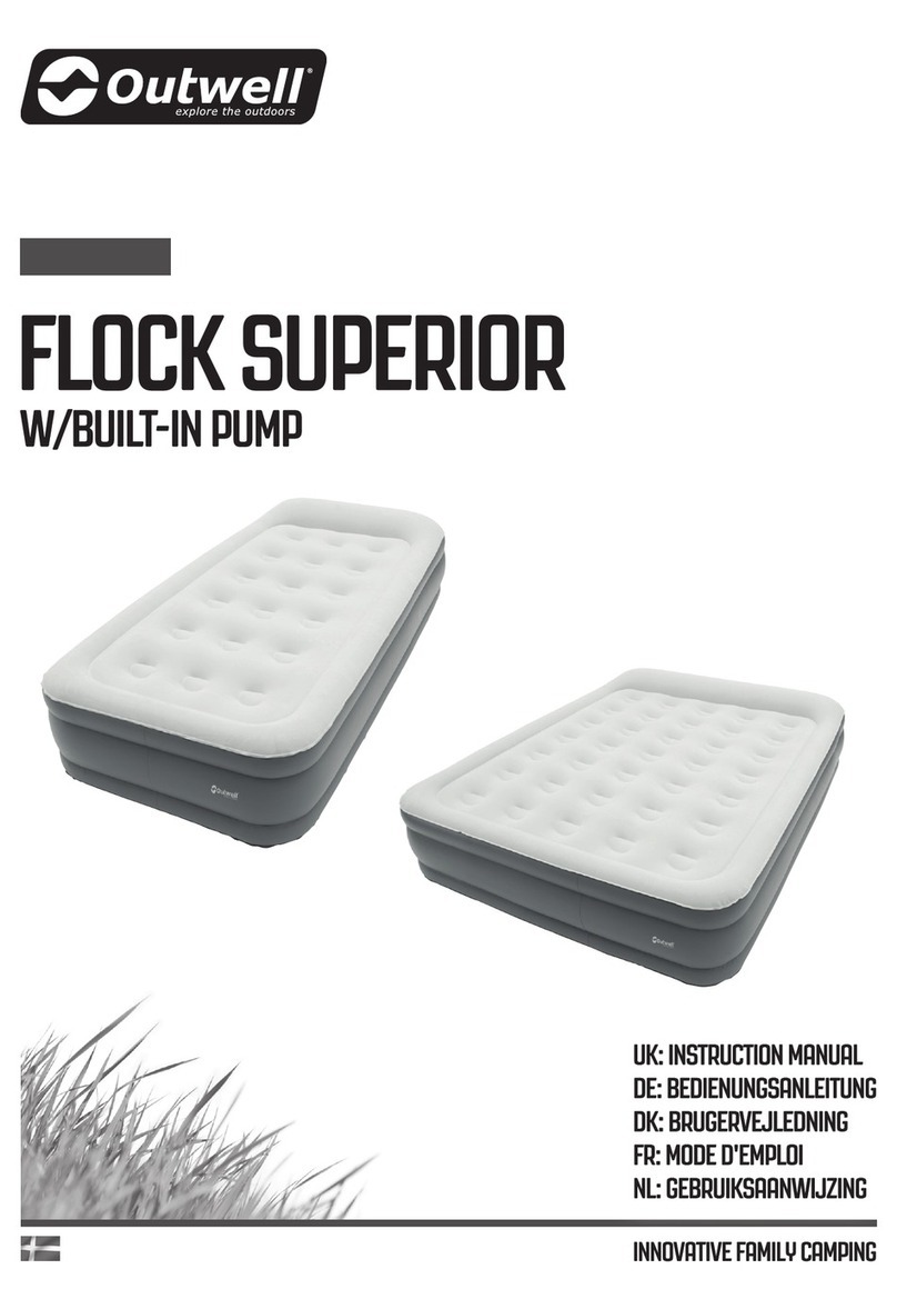 Outwell FLOCK SUPERIOR instruction manual Outwell FLOCK SUPERIOR instruction manual