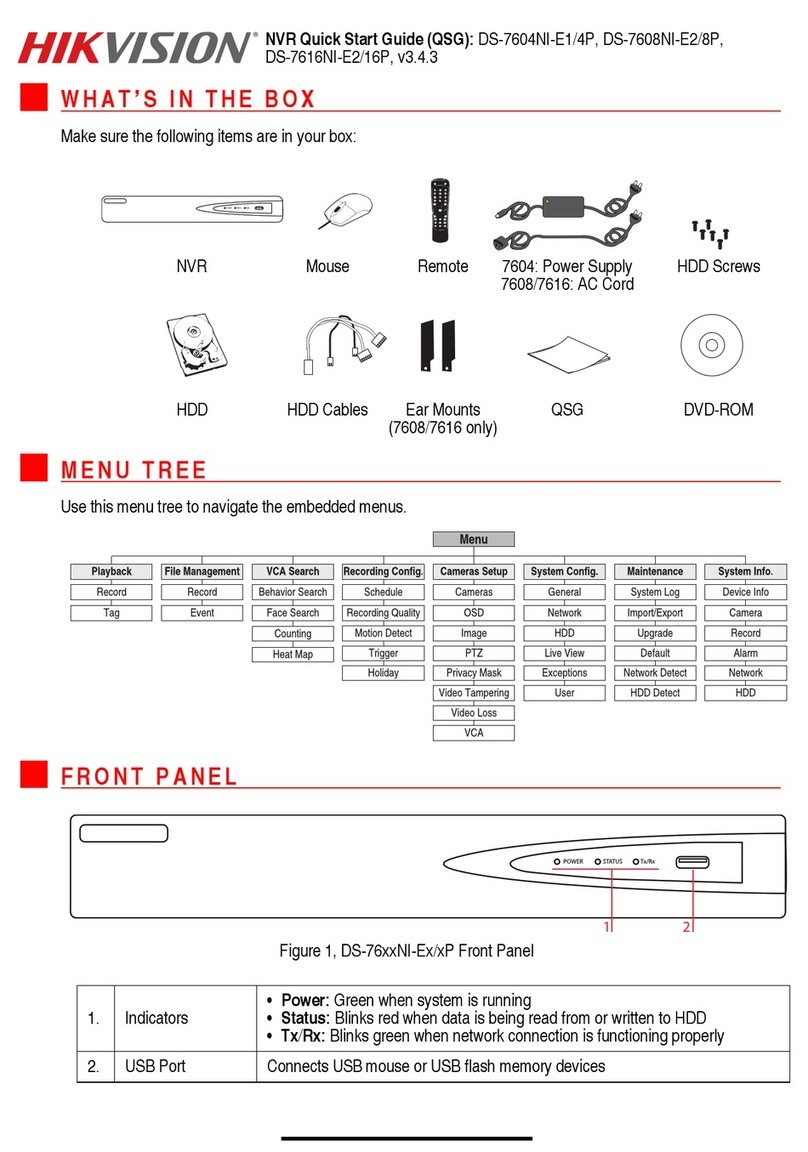 HIK VISION DS-7608NI-E2/8P User manual