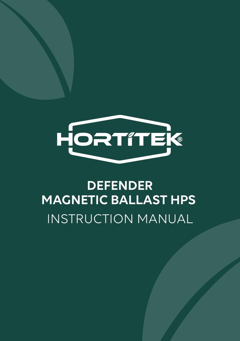 Hortitek Defender Series instruction manual