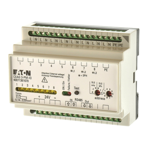 Eaton CEAG 3-PM-IO Service manual