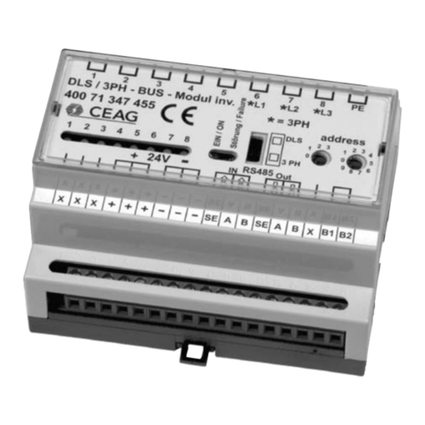 Eaton CEAG DLS/3PH-BUS-Module-inverse Service manual