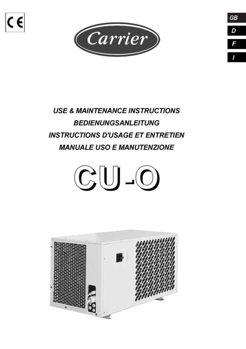 Carrier CU-O Series User guide