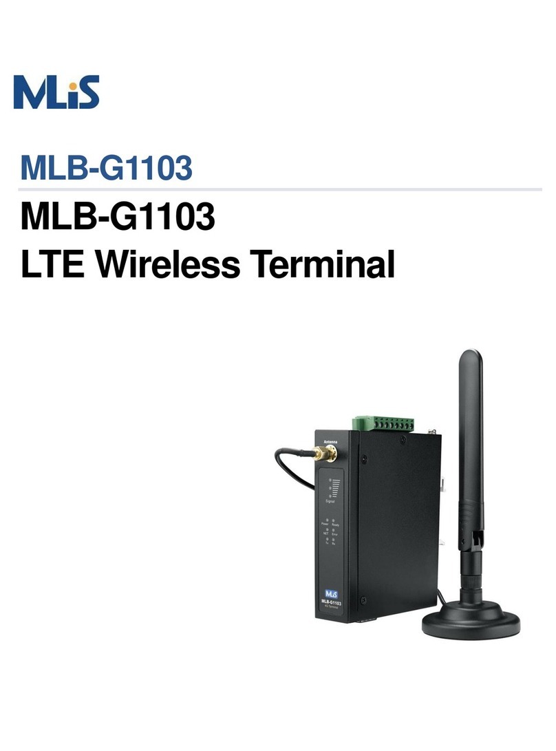 MLis MLB-G1103 User manual