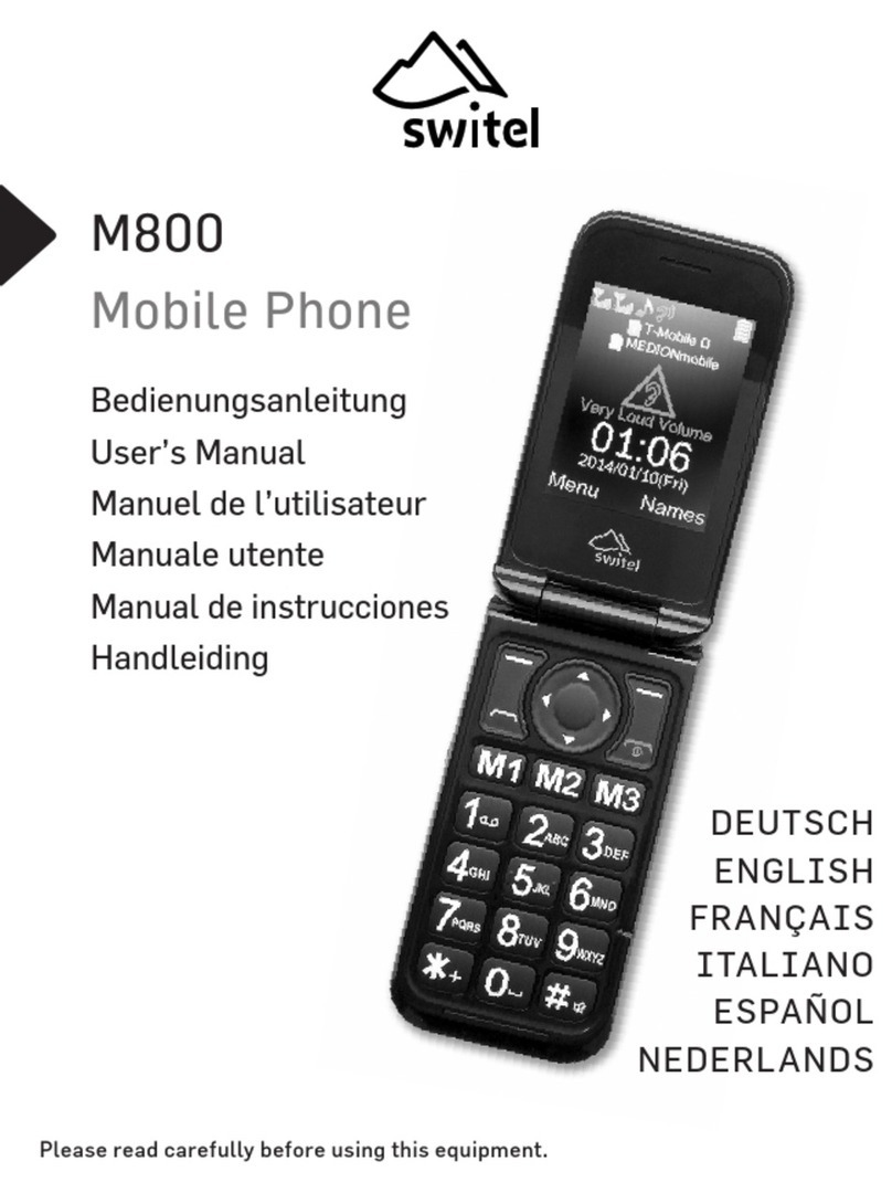 switel M 800 user manual