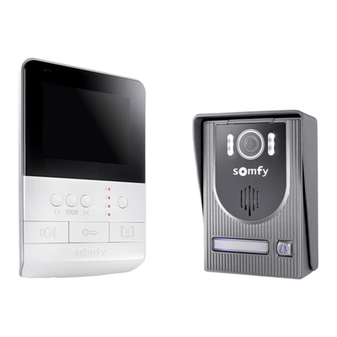 SOMFY V100 Operating and installation guide