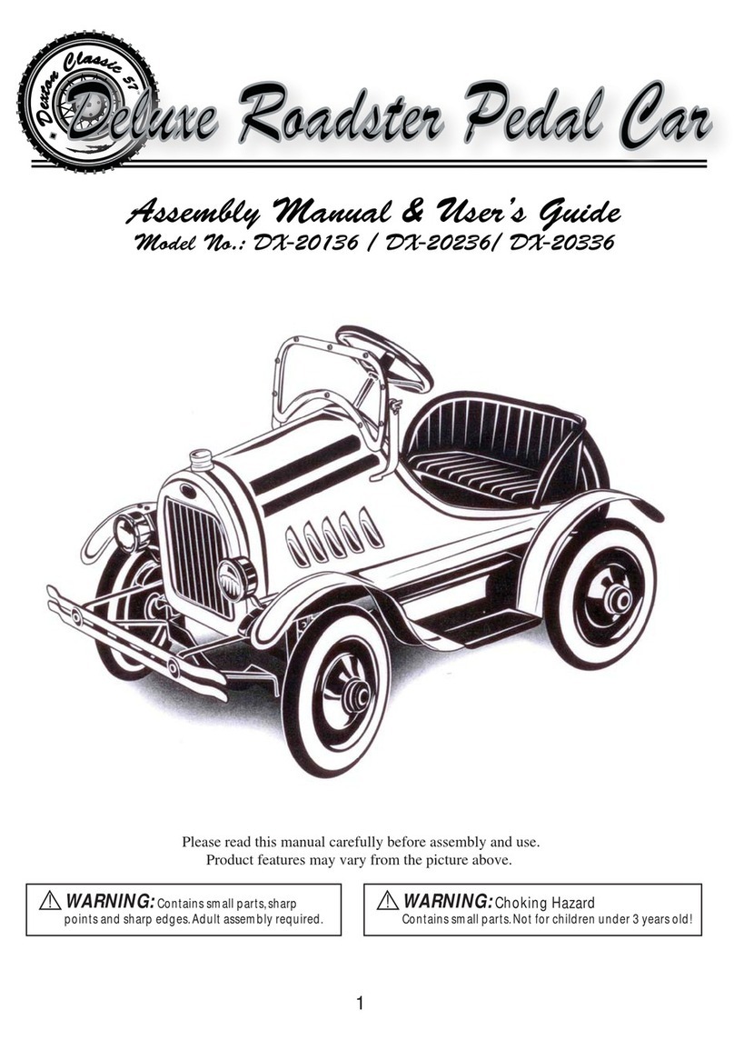 Dexton DX-20136 Assembly manual & user guide