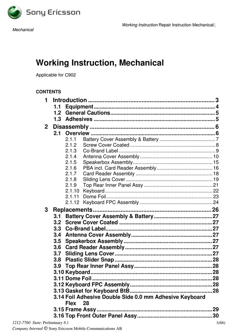 Sony Ericsson CYBER-SHOT C902 User manual