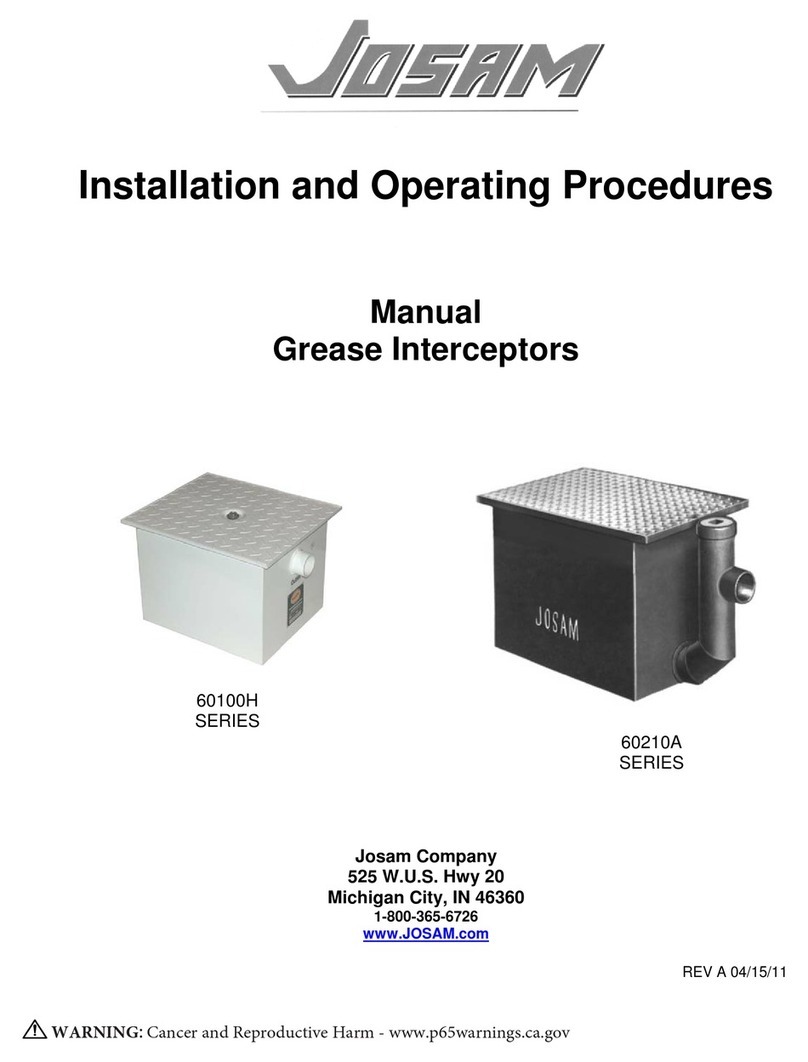 JOSAM 60210A Series Installation and Operating Procedures JOSAM 60210A Series Installation and Operating Procedures
