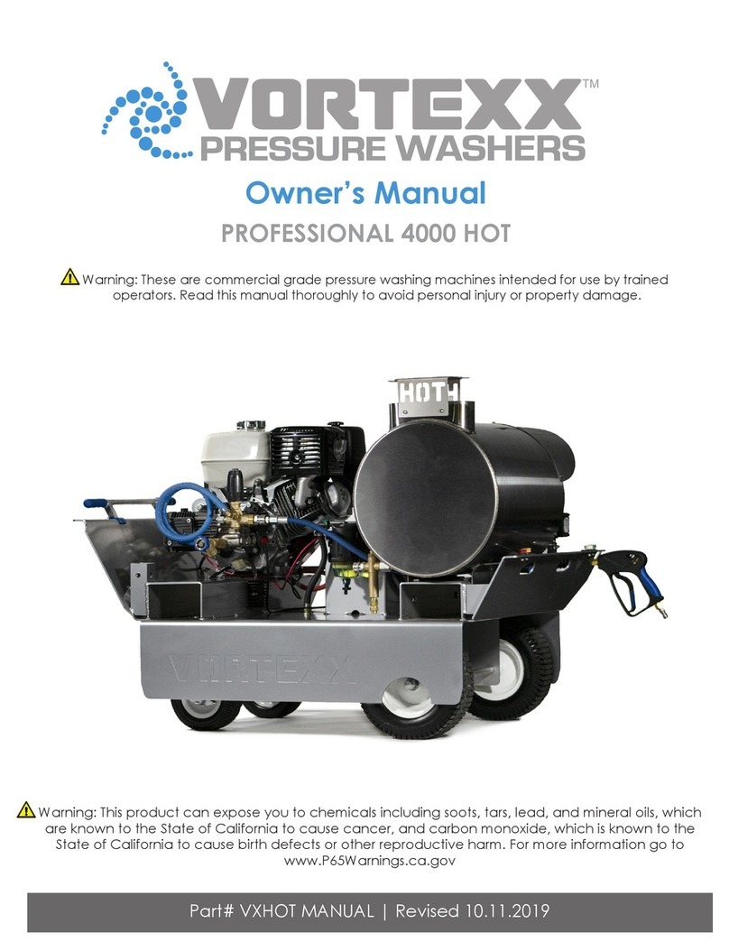 Vortex Professional 4000 Hot owner's manual
