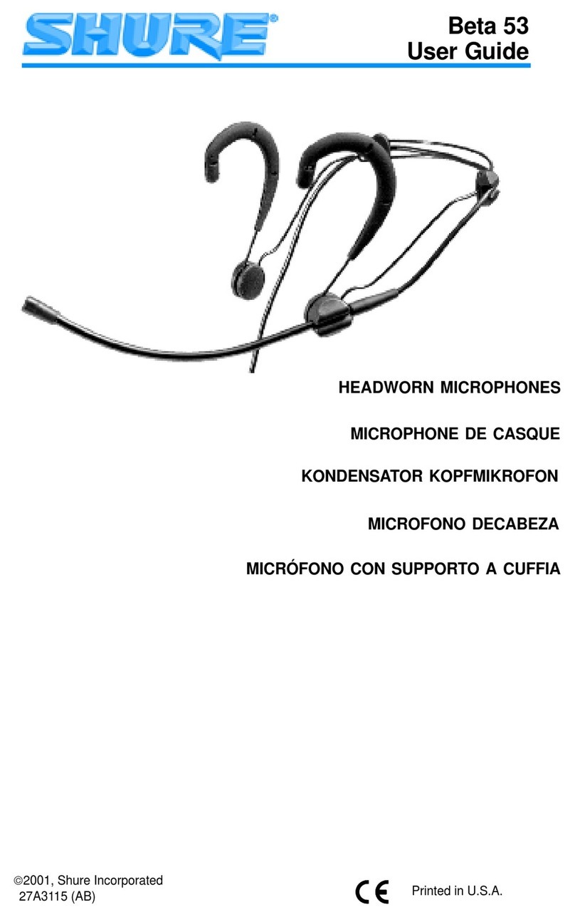 Shure Beta 53 user guide
