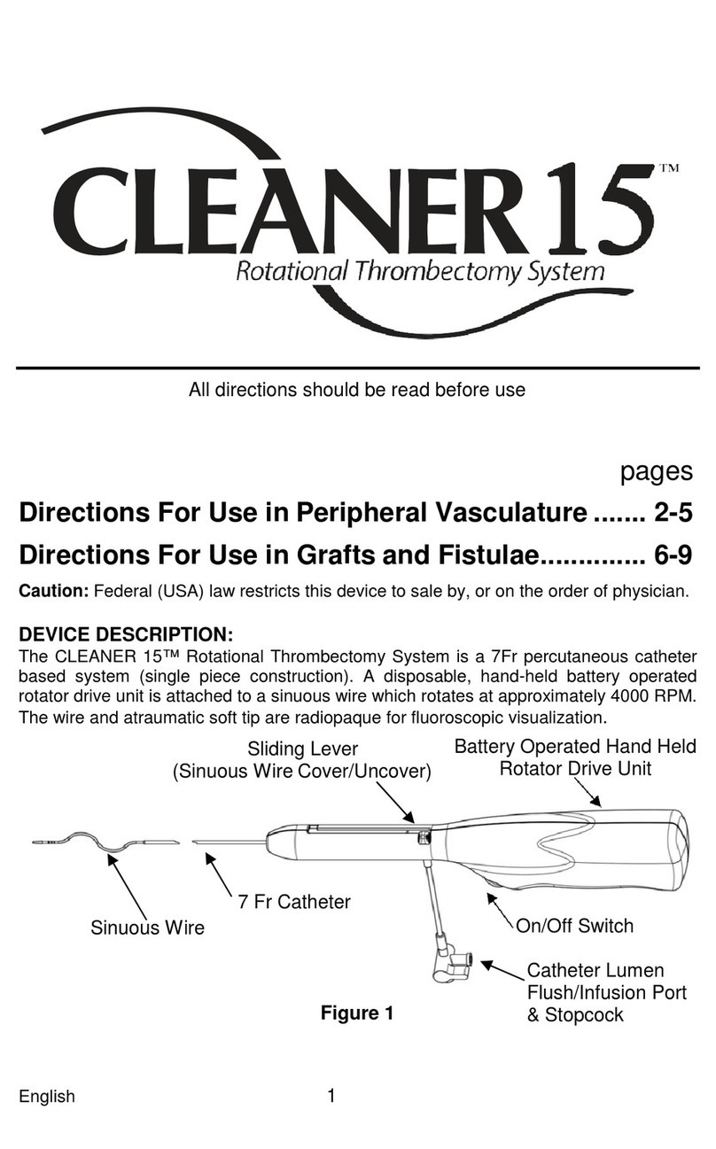 argon audio CLEANER 15 Directions for use