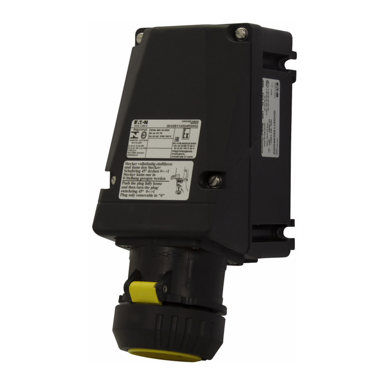 Eaton GHG 981 Series operating instructions