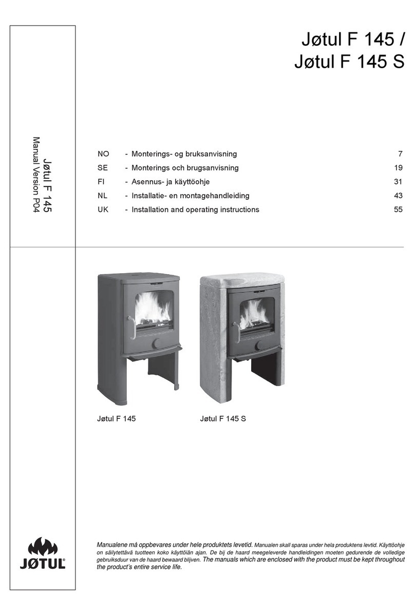 Jøtul F 145 User manual