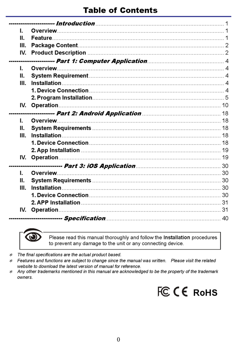 Rextron PreZen ViU WFVM-101 user manual
