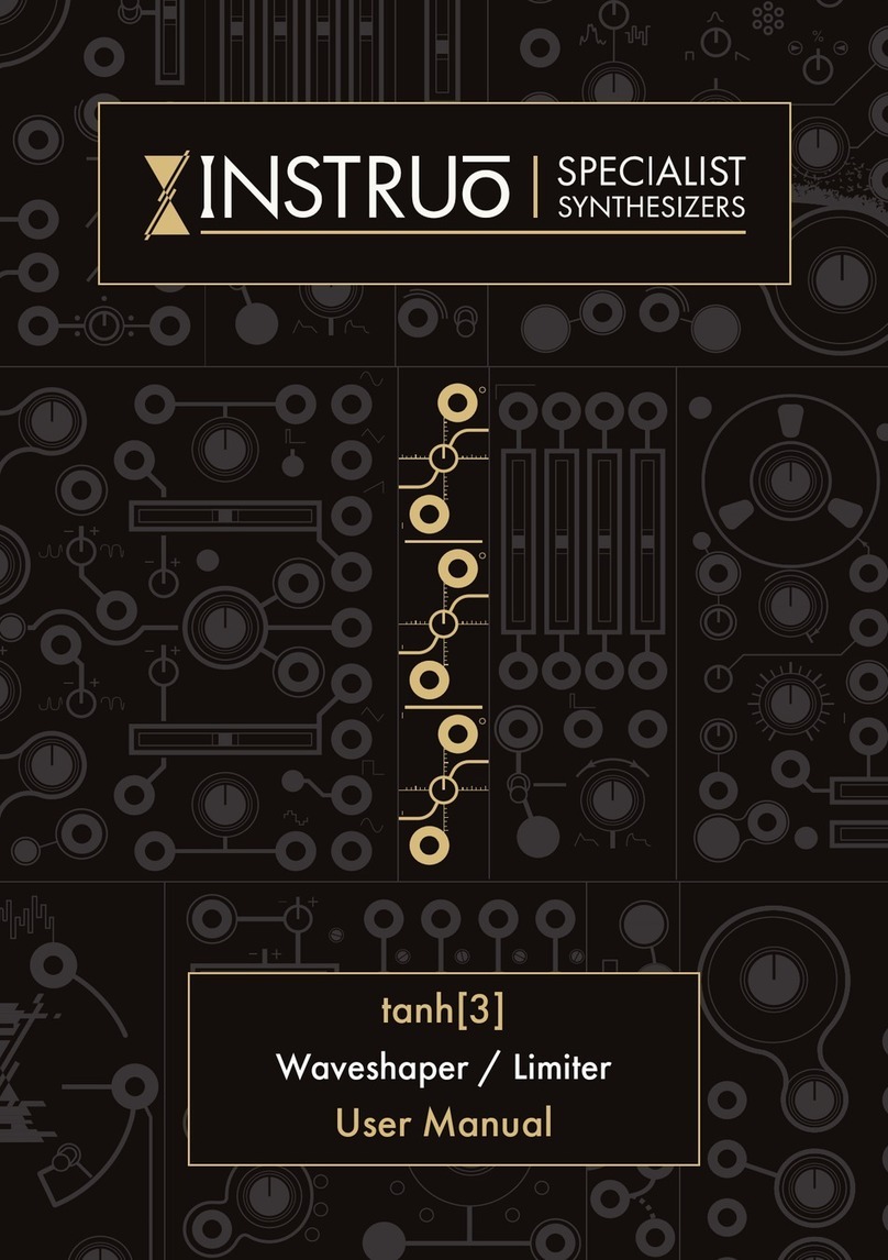 Instruo tanh 3 user manual
