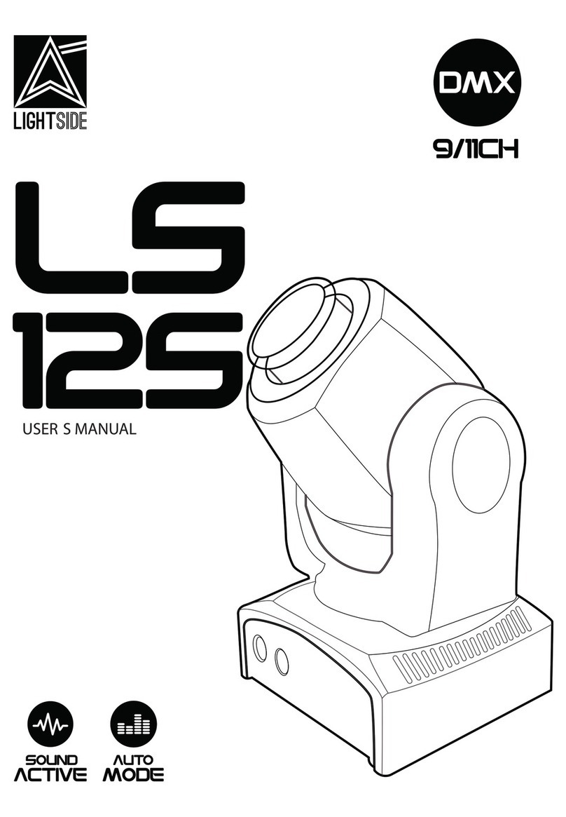 LIGHTSIDE LS 125 User manual