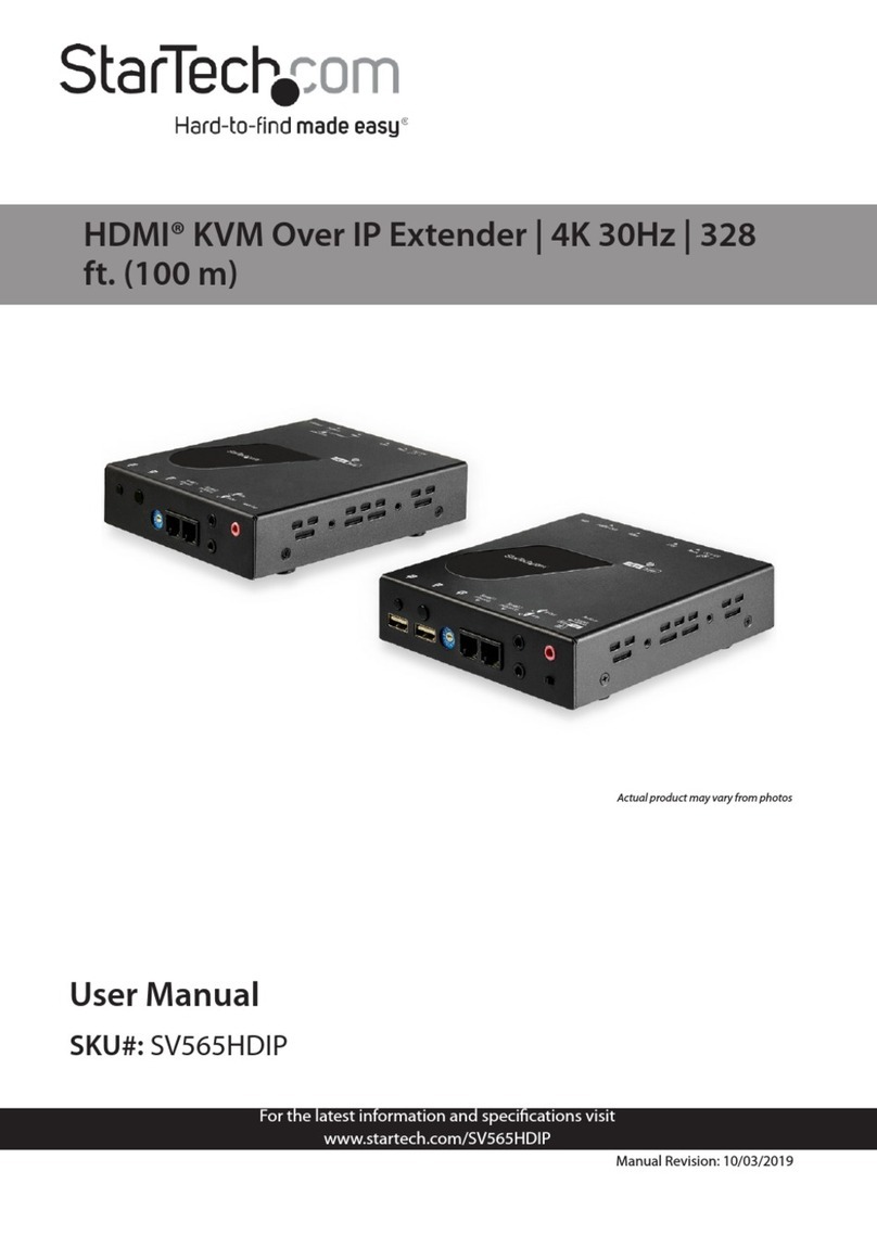 StarTech.com SV565HDIP user manual