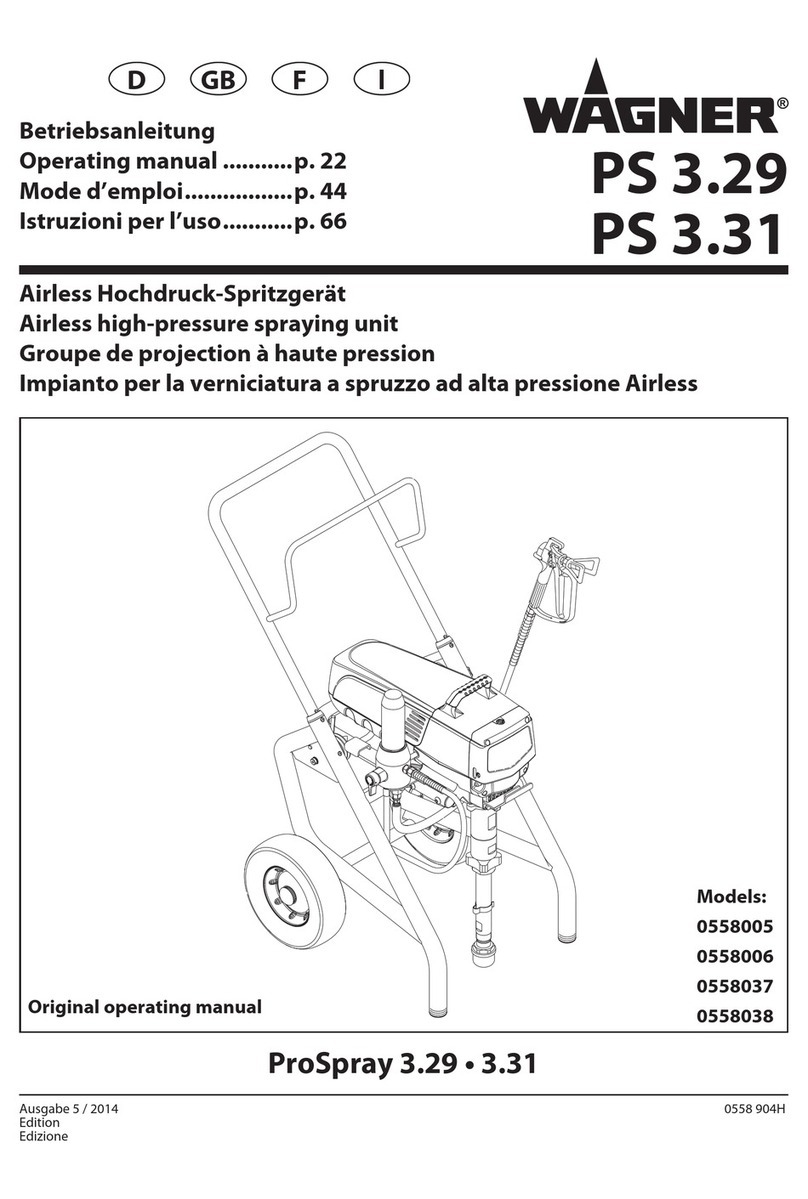WAGNER ProSpray 3.29 operating manual