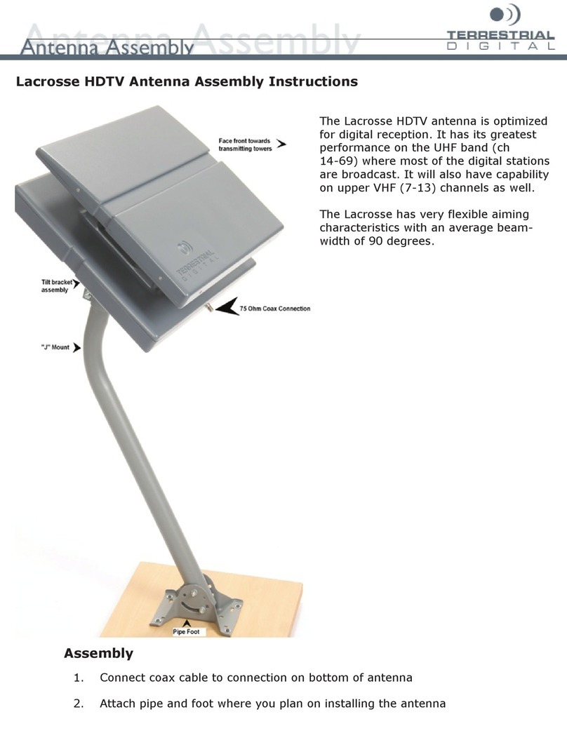 Terrestrial Digital Lacrosse Assembly instructions