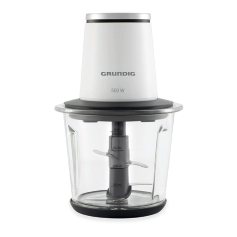 Grundig Multi-Chopper CH 6860 User manual
