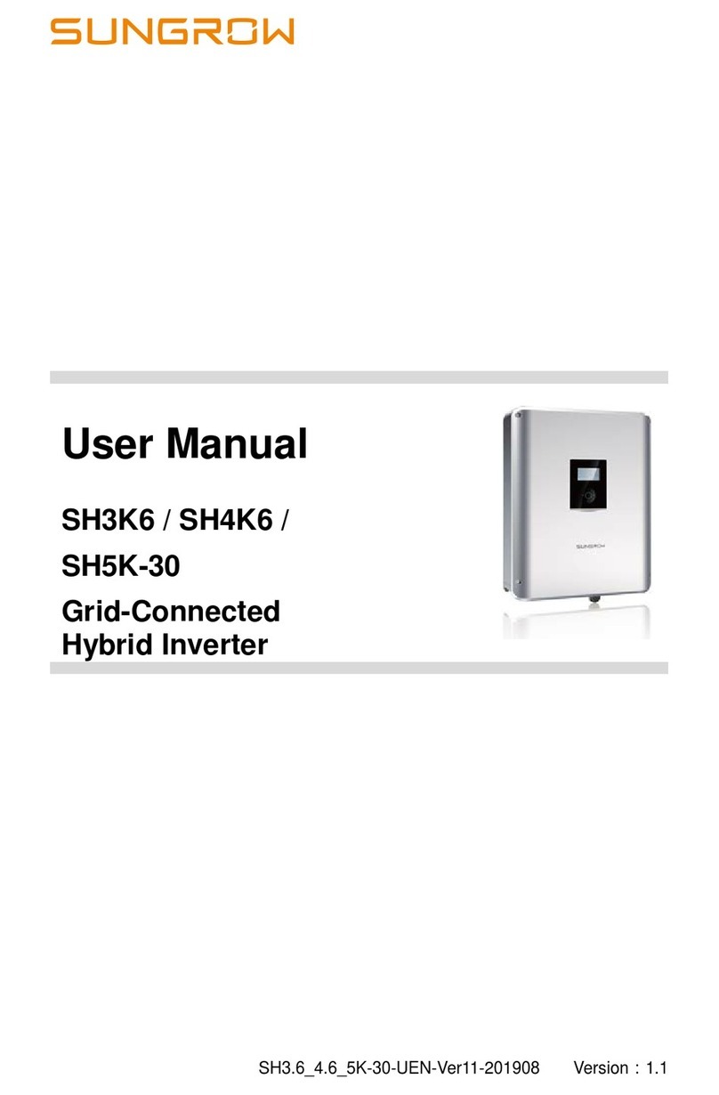 Sungrow SH3K6-30 user manual