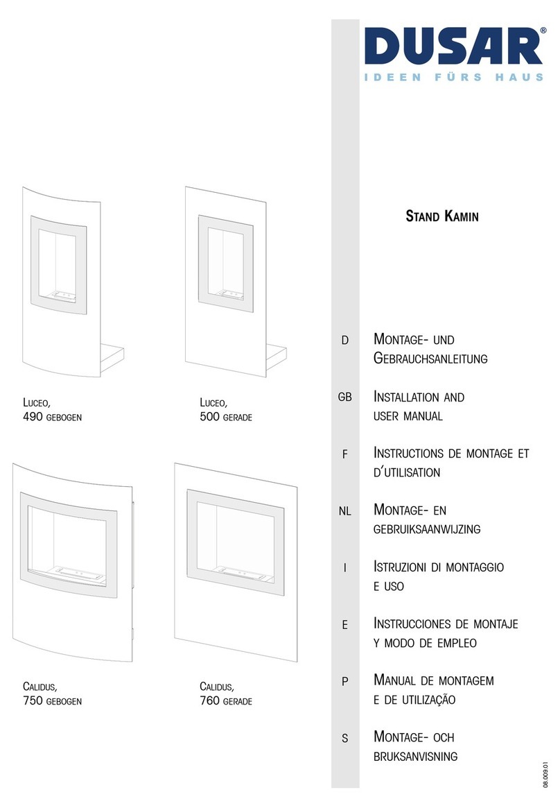 Dusar Luceo Series Installation and user manual