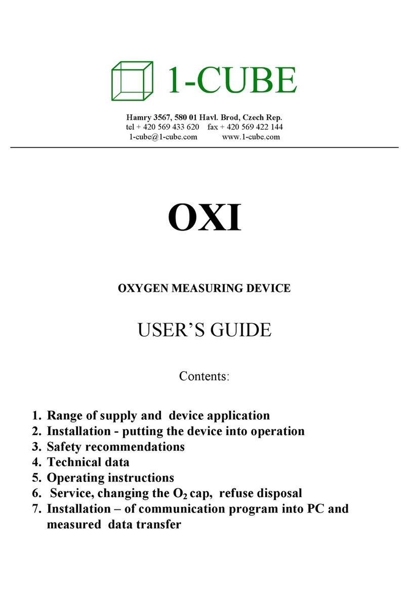 1-CUBE OXI user guide