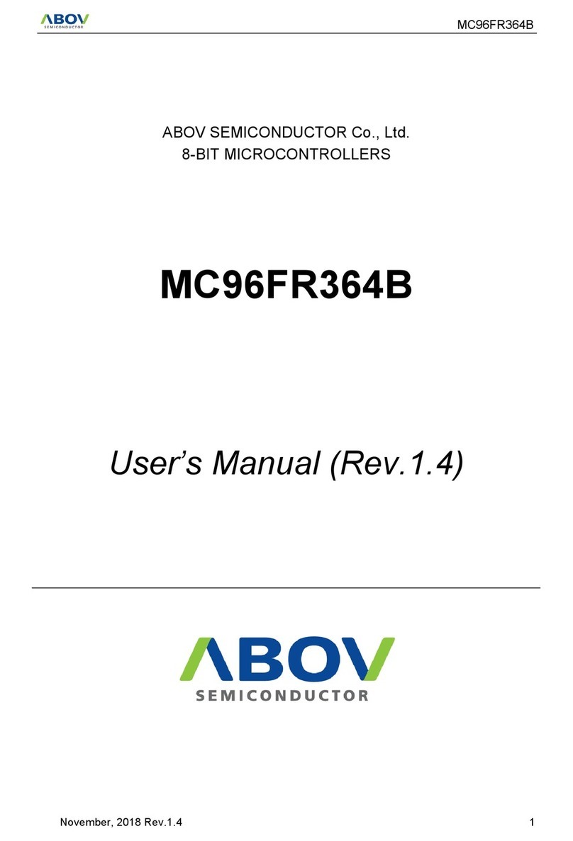 Abov MC96FR364B User manual