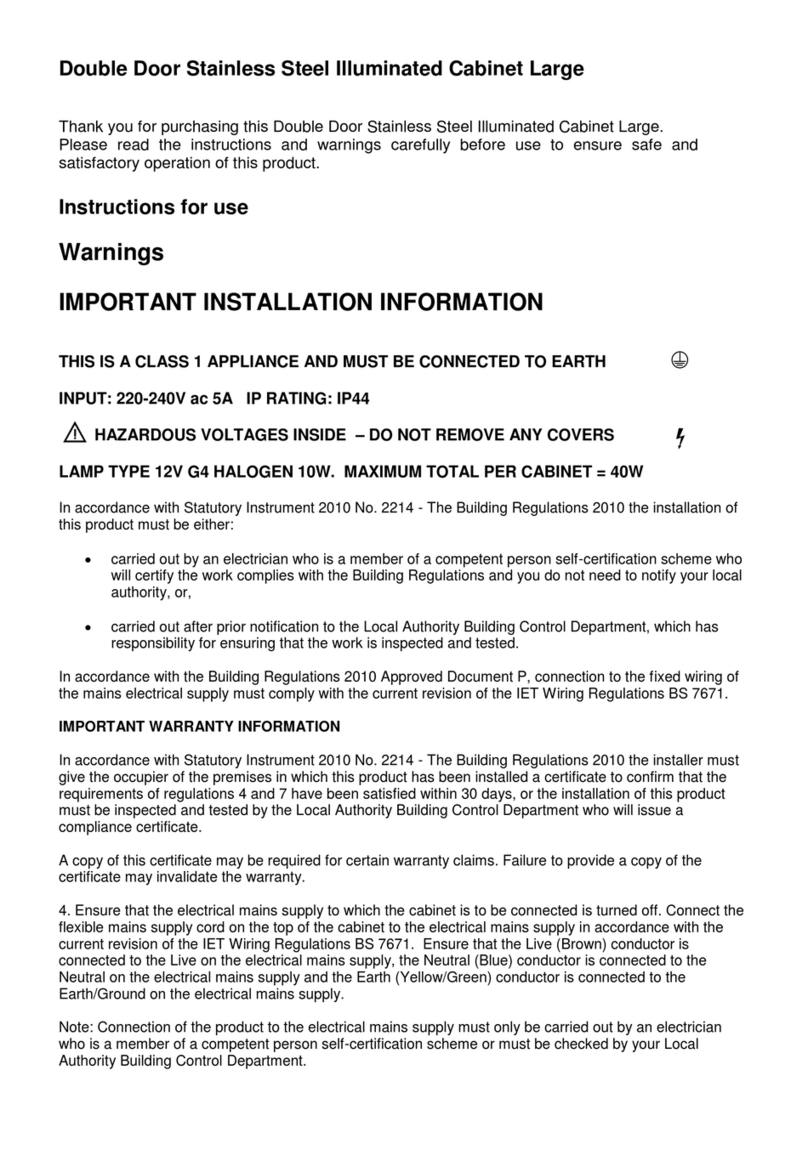Cryodex WC786105E Instructions for use