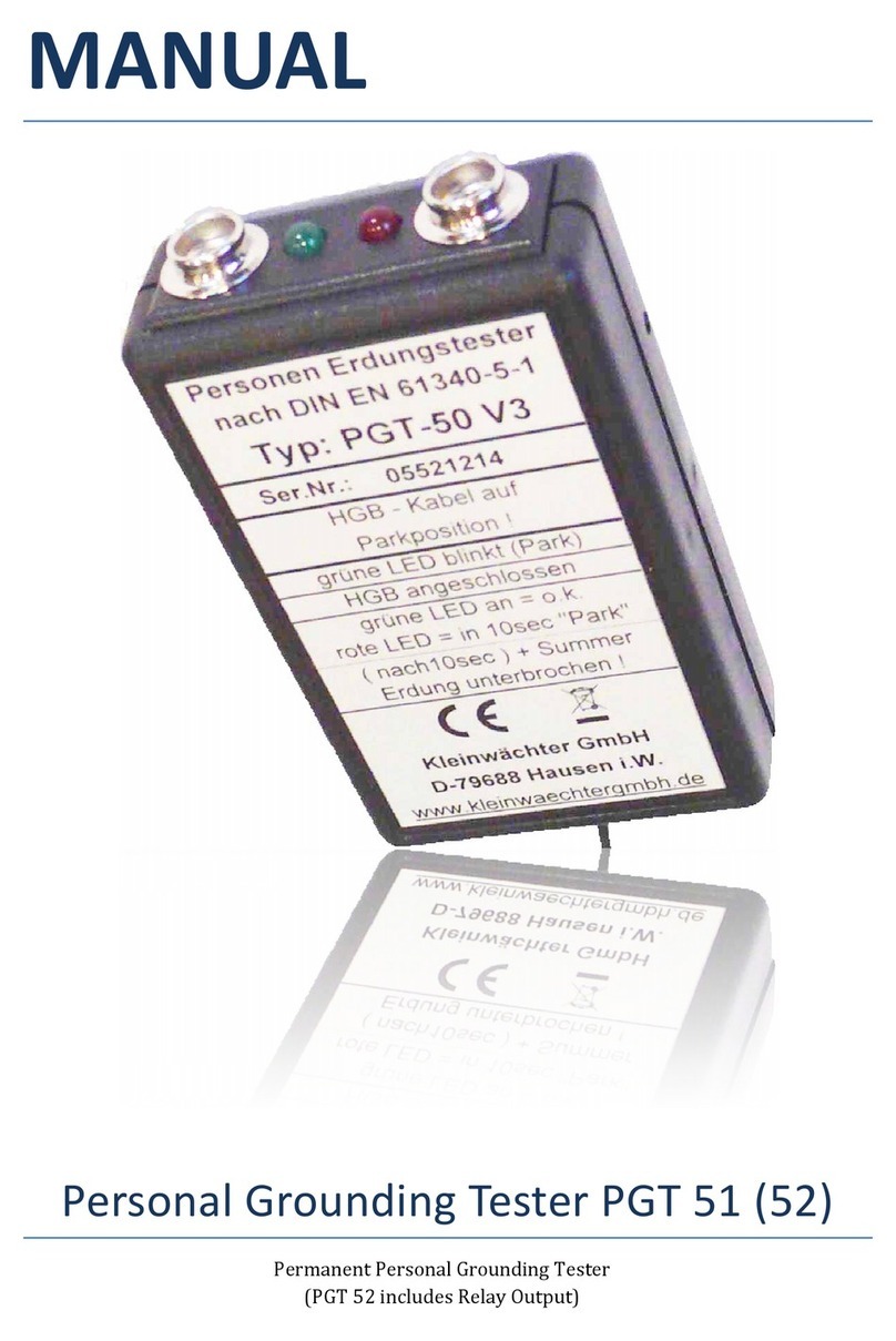 Kleinwächter PGT 51 manual