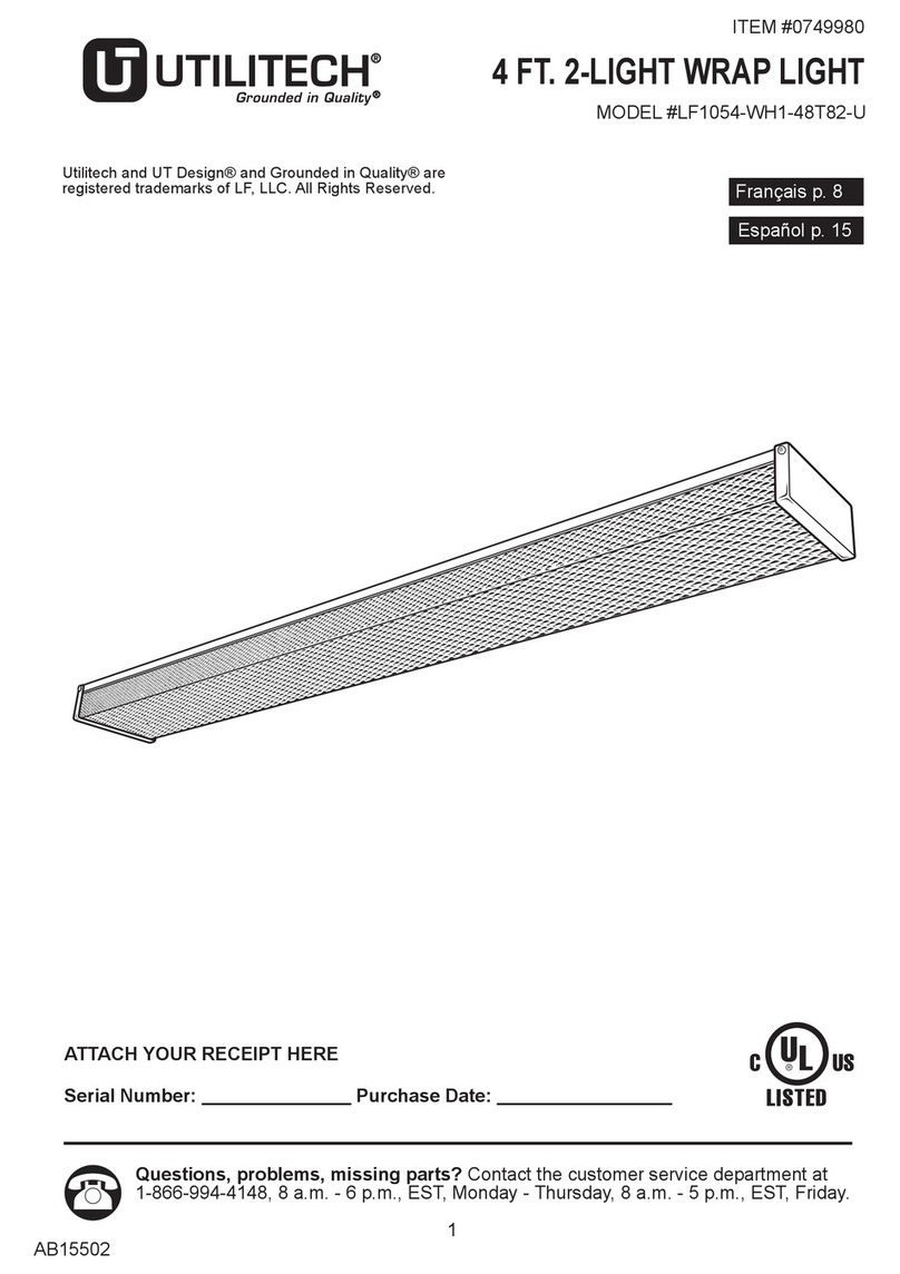 Utilitech LF1054-WH1-48T82-U user manual Utilitech LF1054-WH1-48T82-U user manual