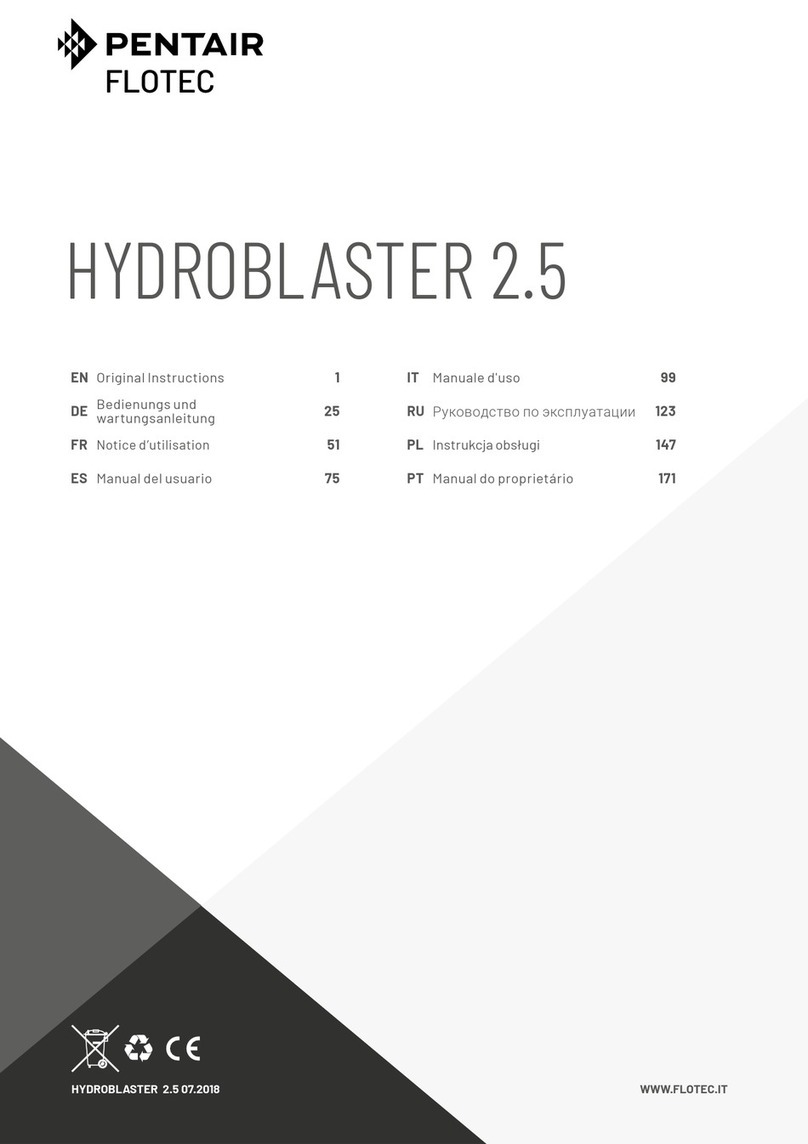 Pentair Flotec HYDROBLASTER 2.5 Original instructions