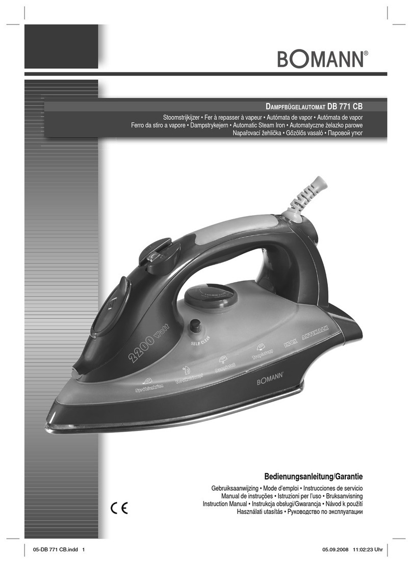 BOMANN DB 771 CB User manual