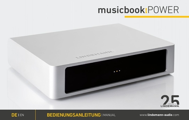 Lindemann musicbook Power Series manual