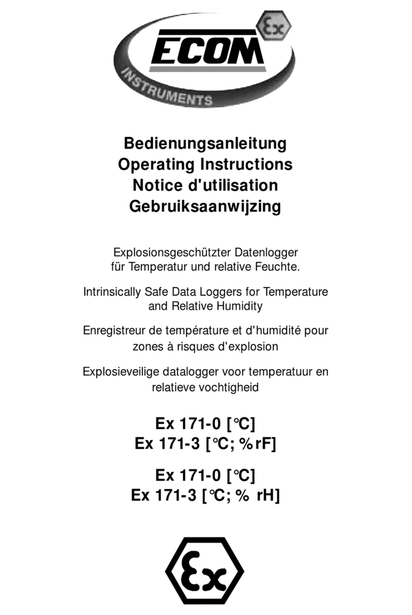 Ecom Ex 171-0 operating instructions
